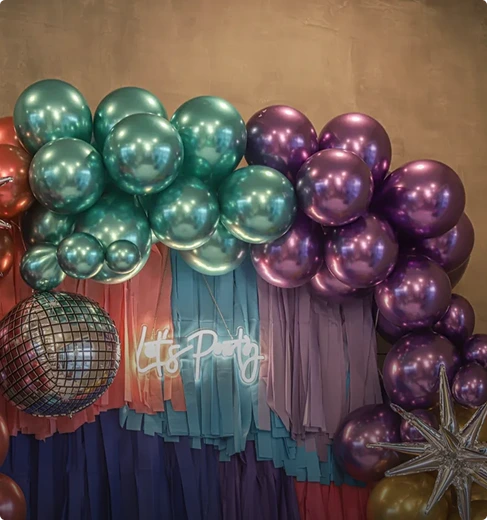 Birthday party decor photo